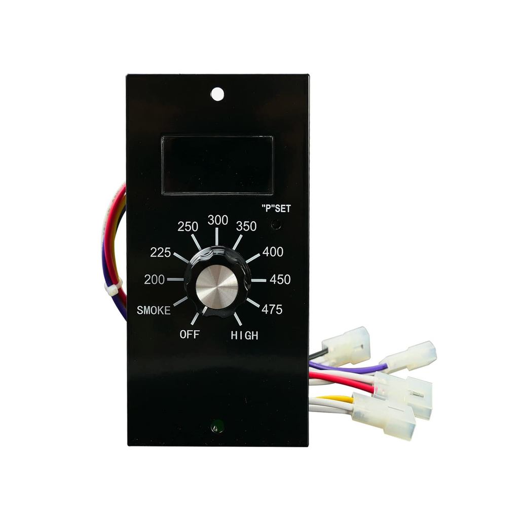 Placa de Controle de Termostato Digital Compatível com Churrasqueiras a Pellets de Madeira Pit Boss PB700 340 440 820, C