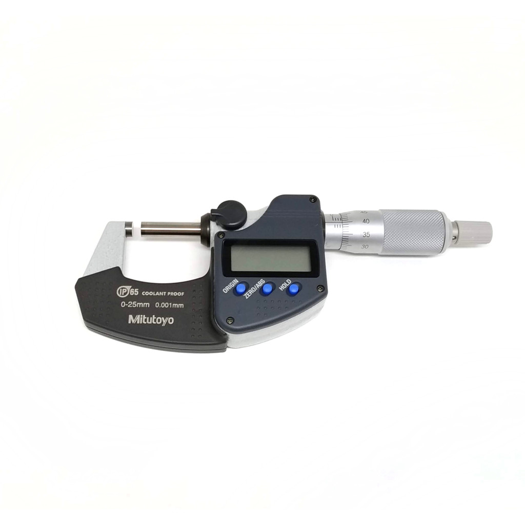 Micrômetro externo digital Coolant Proof Mitutoyo 0-25mm x 0,001mm 293-240-30