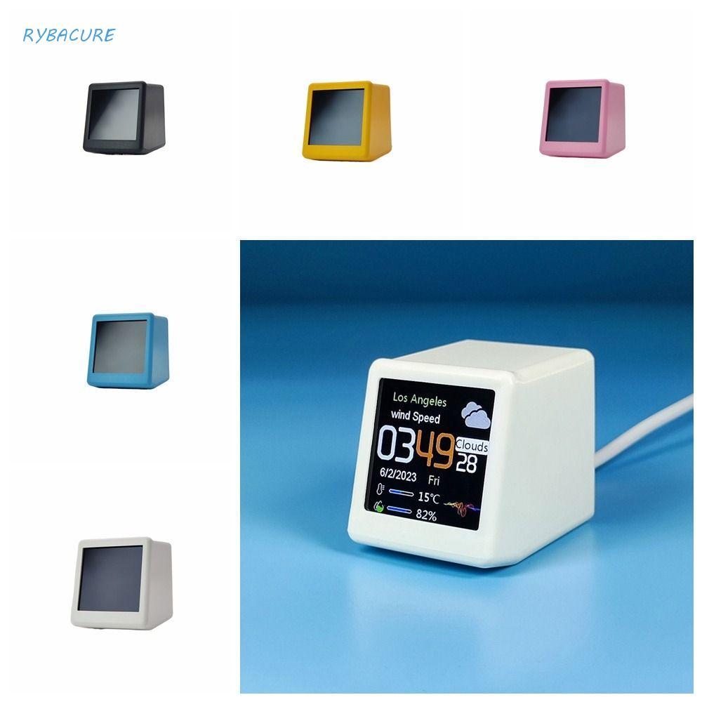 Relógio Meteorológico Inteligente RYBACURE , Relógios De Mesa Digitais WiFi LCD Versão Em Inglês , Operação Simples
