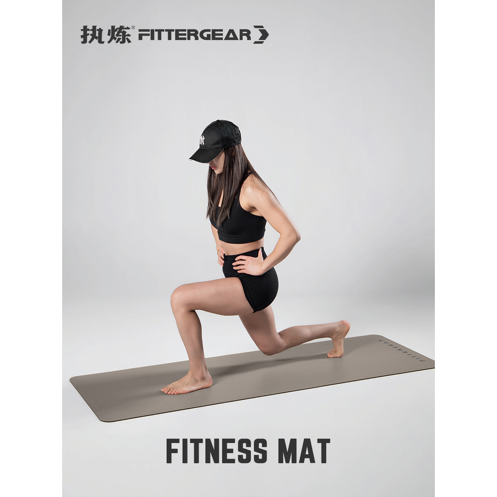Exercício Yoga esteira antiderrapante borracha Natural pu profissional Fitness casa das mulheres dos homens absorção de