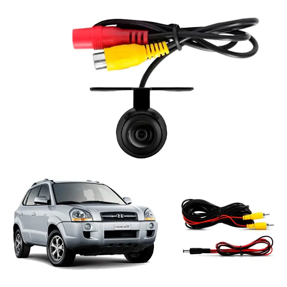 Camera De Ré Borboleta Hd Hyundai Tucson 2010 2011 2012