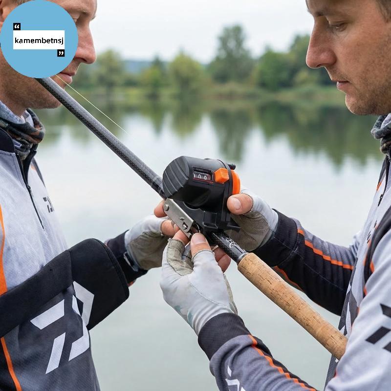 Contador De Profundidade De Linha De Pesca KAM 0-999M Ferramenta De Medição De Comprimento De Conto BR