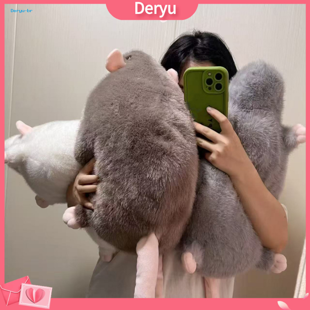 Realistic Companion Plushie Mouse Plush Toy – Cute Stuffed Rat for Pranks Unique Gift for Lovers Soft Doll for Home De