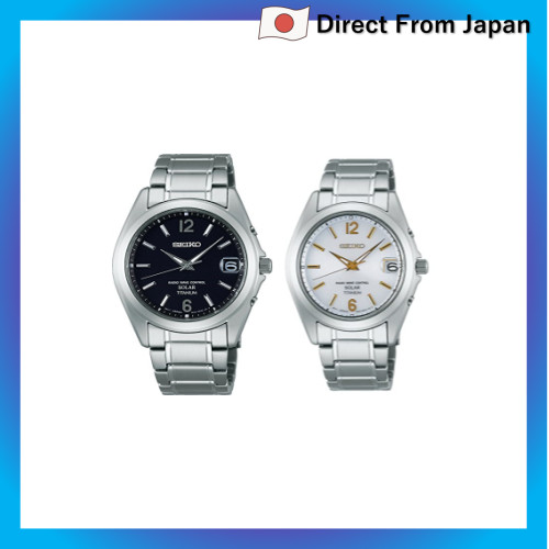 [Relógio Seiko] Relógio masculino SEIKO SELECTION SBTM227, movido a energia solar, controlado por rádio, calendário com