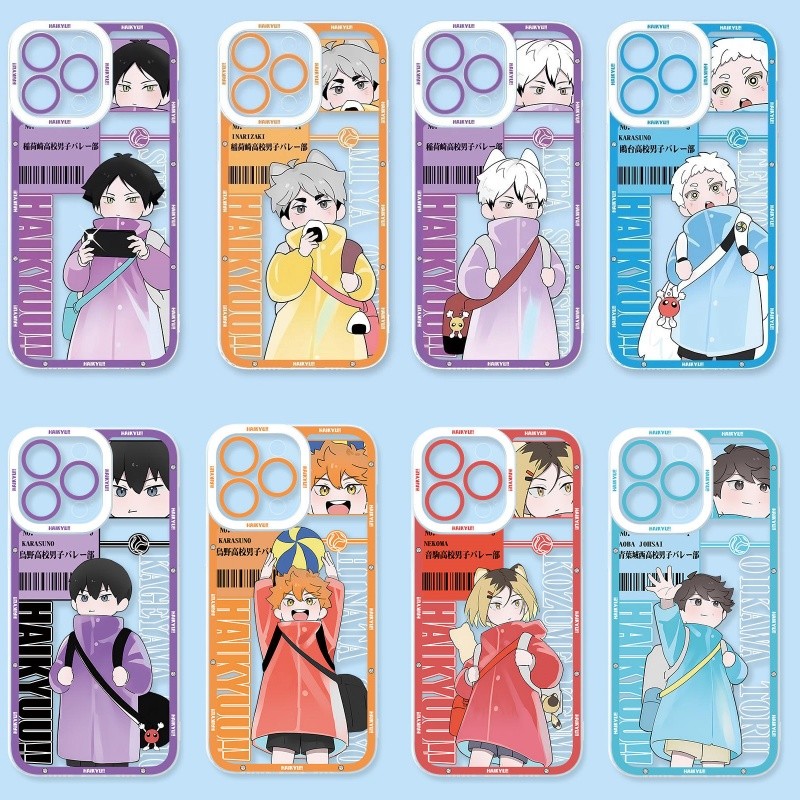 Capa Para Samsung Galaxy A57 A17 A56 A36 A26 A55 A16 A15 A07 A06 A54 A53 De Telefone Anime Haikyuu Shoyo Hinata Tobio Ka