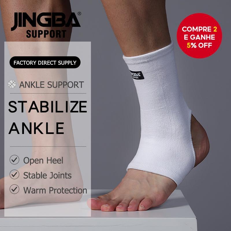 Nova 1 peça de suporte para tornozelo respirável e absorvente de suor, ideal para basquete, corrida, ciclismo e