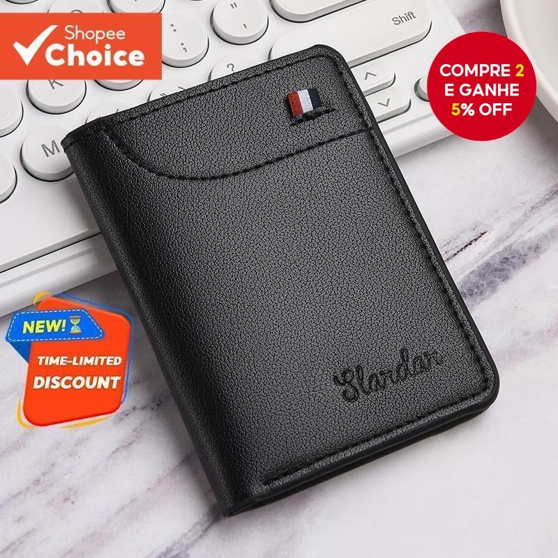 mini Carteira Ultrafina , Estilo Curto Masculino vertical Jovem , Personalizada , Coreano