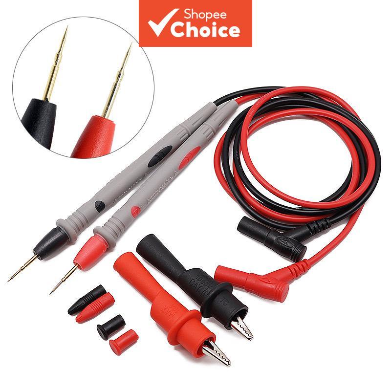 Um Conjunto De Cabos De Teste De Sonda De Multímetro Digital Universal 1000V 20A 10A , Para Pontas De Caneta De Cabo De
