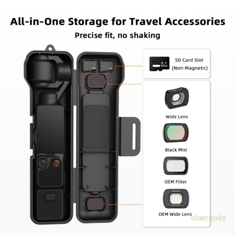 OH Travel Carrying Shell Skin Para Bolso 4 3 Com Textura Antiderrapante E Corda