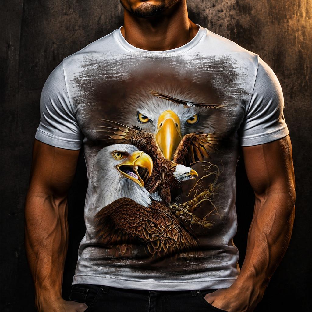 Camisa Camiseta Águia Eagle Usa Estados Unidos 04