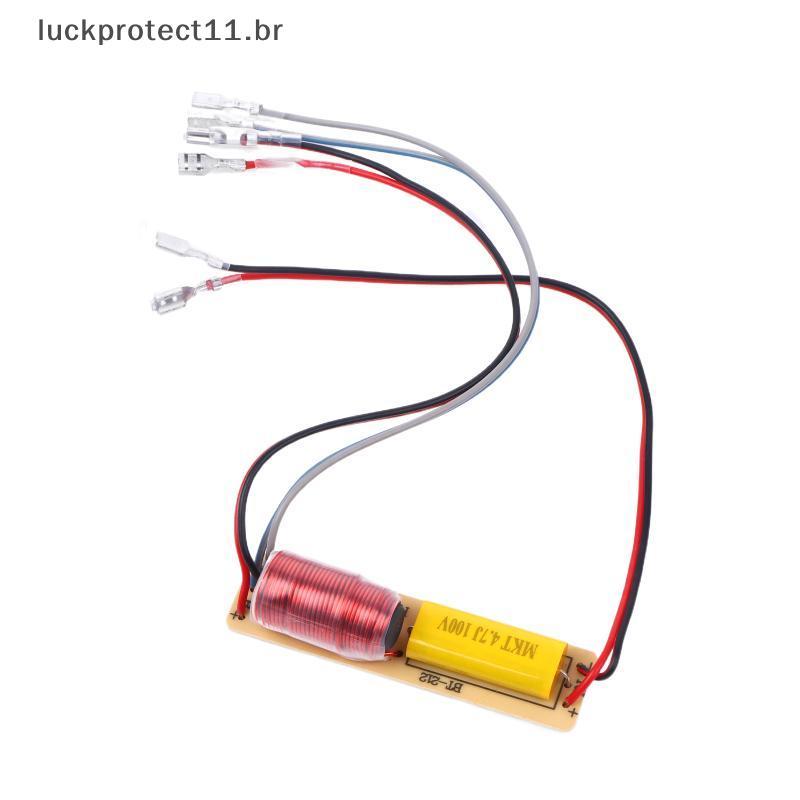 LTBR HiFi 80W Crossover De 2 Vias Com Cabo De Divisão De Frequência Bidirecional Alta E Baixa Para Modificação Do Sistem