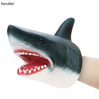houl Shark Arm Glove Fantoche De Mão De Braço Borracha Macia De Tubarão Brinquedo Interativo