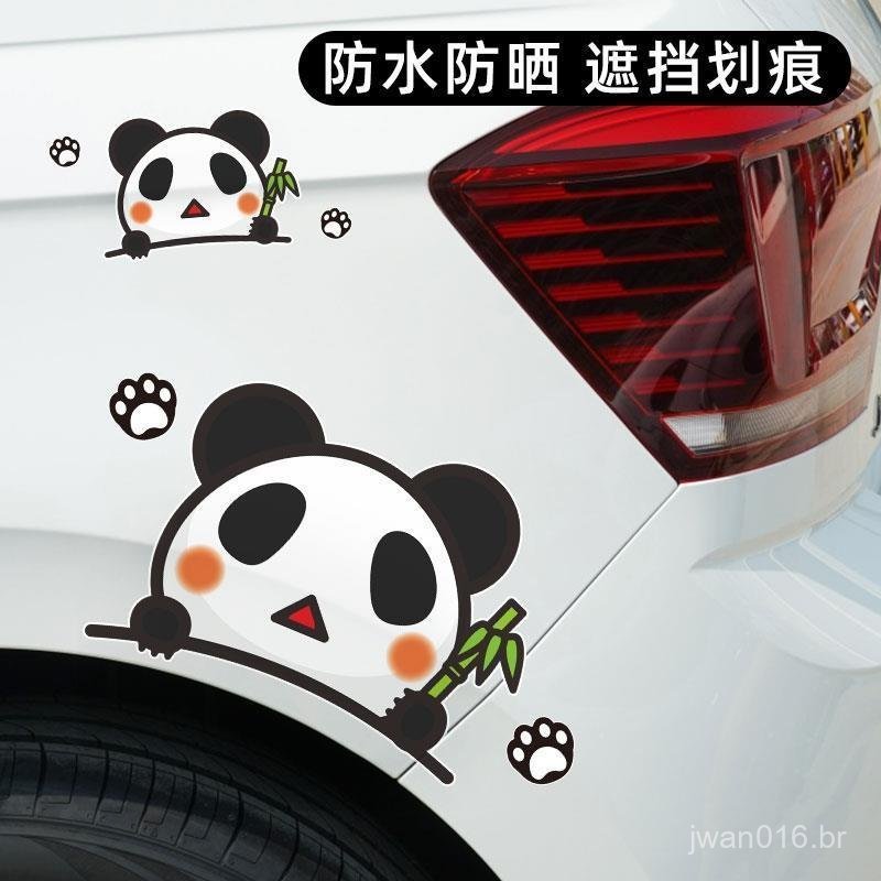Adesivo para Cobrir Arranhões de Carro, Protetor de Arco de Roda, Adesivo Personalizado Criativo à Prova d'Água para Veí