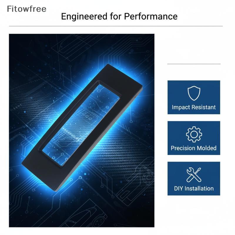 FITOW Tipo C Moldura Caso Escudo Para Rádio Do Carro RD4 CD Player Multi-Função Tela Painel Atualização FE