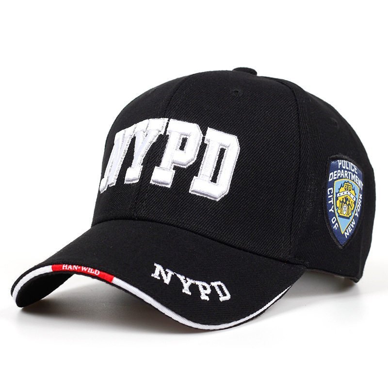 Novo boné de beisebol do Departamento de Polícia de Nova York (NYPD), boné militar versátil para homens e mulheres, boné