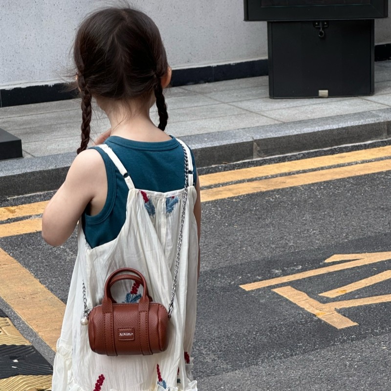 Moda meninas estilo coreano bolsa moda novo estilo jardim de infância bebê corrente acessórios bolsa de moedas crianças