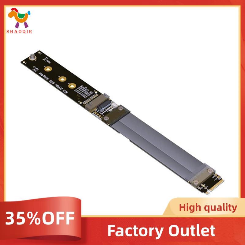M . 2 Para Cabo De Extensão SSD NVMe Placa Riser De Unidade Sólida R44SF M2 PCI-Express 3.0 PCIE 32G/Bps Key (20 Cm)