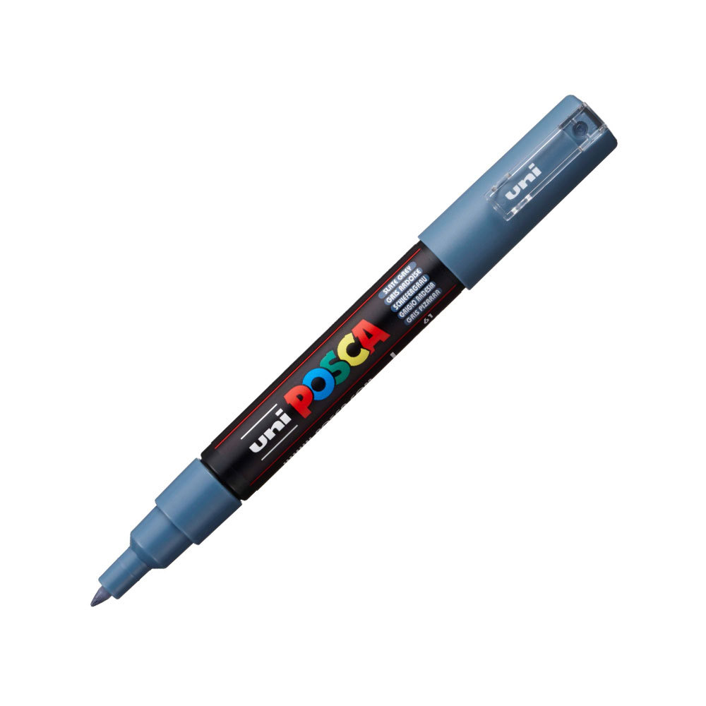 Caneta Posca PC-1M Cinza Ardosia Uni-Ball