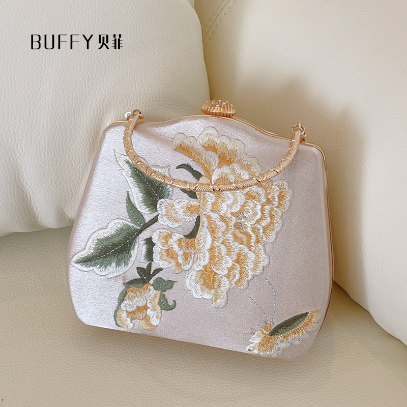 Adequado para dedicado Retro estilo chinês bordado bolsa feminina combinando Cheongsam sacos estilo chinês república da