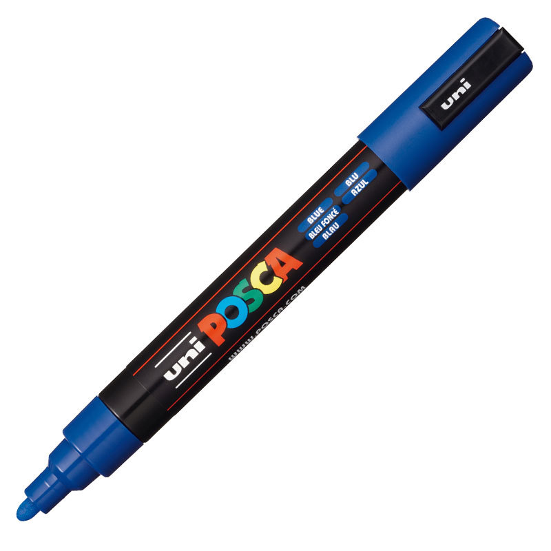 Caneta Posca PC-5M Azul Uni-Ball