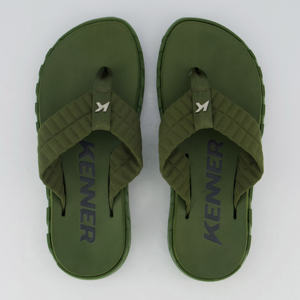 Chinelo Kenner Megah Puffer Verde