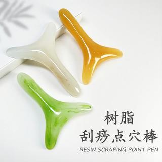 Resina em forma de y resina meridiano empurrar massagem empurrar meridiano dispositivo de alívio muscular em forma de y 