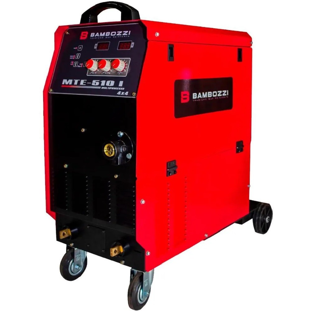 Inversora de solda 500A Mig eletrodo Trif. MTE 510I Bambozzi
