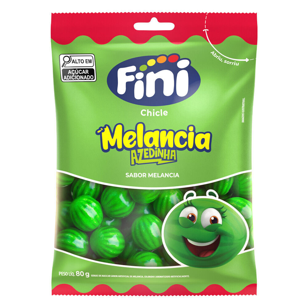 Chicle Fini Melancia Azedinha 80g