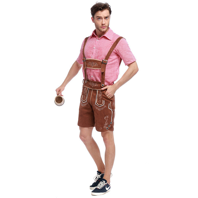 Guangzhou personagem roupas europeu americano adulto masculino alemão cerveja Festival roupas calças de cerveja vendas d