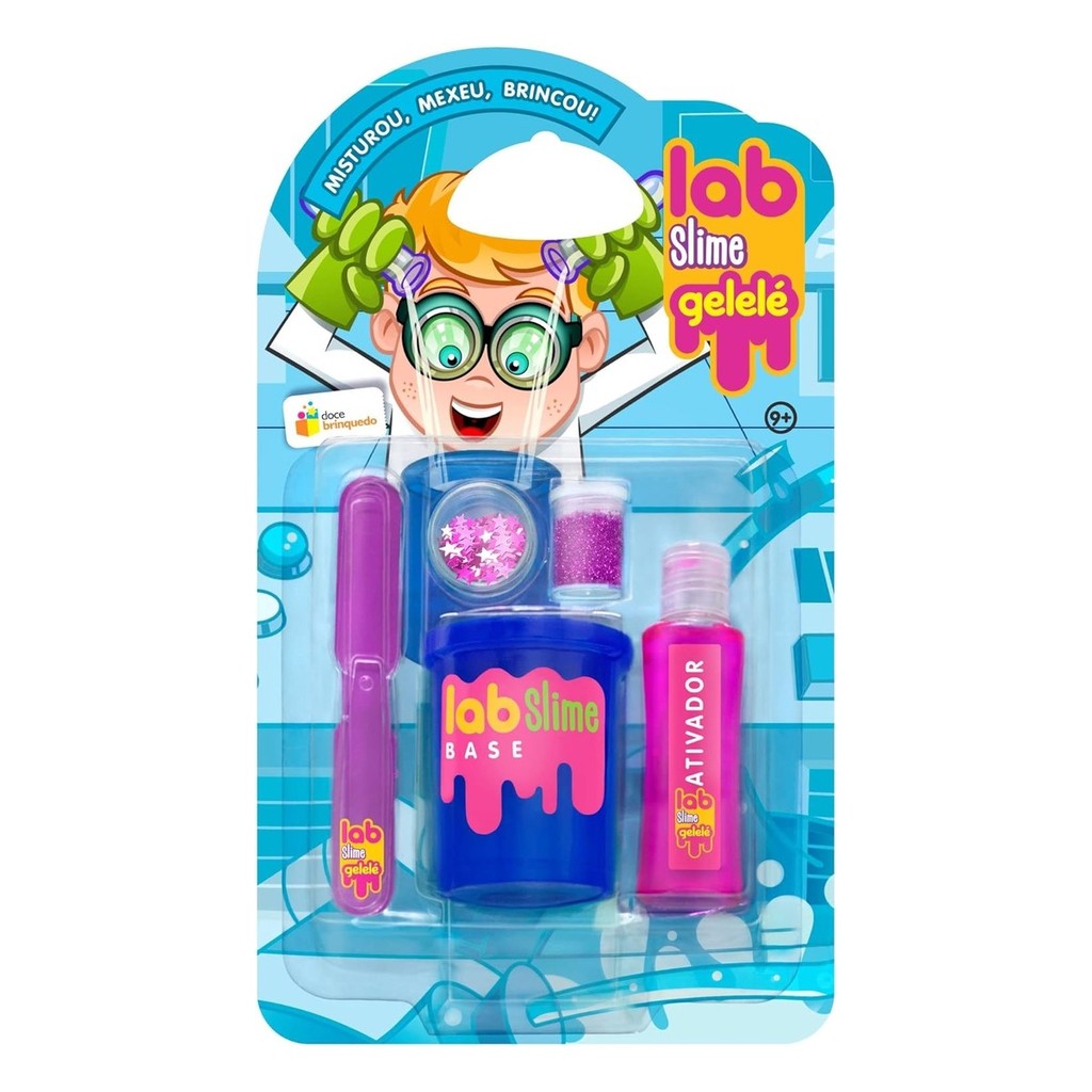 Laboratório De Slime Gelele Crie Sua Slime Doce Brinquedos