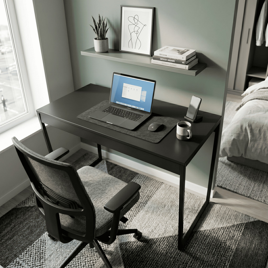 Escrivaninha Mesa para Computador Home Office Escritório Estilo Industrial