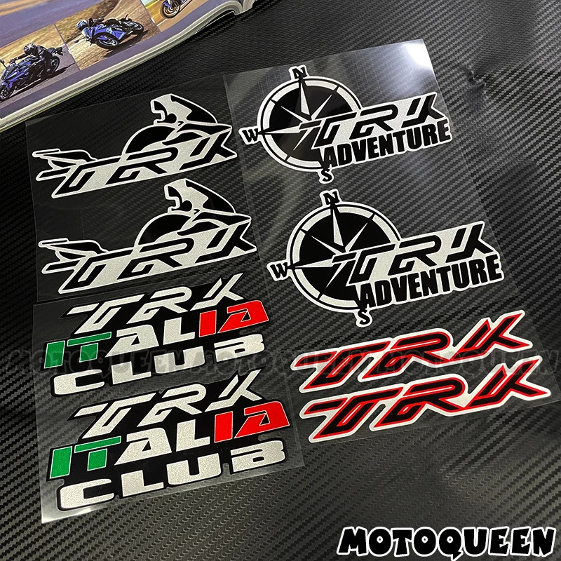 Para Benelli TRK 125 502 552 702 800 900 Adesivo Almofada Do Tanque De Combustível Da Motocicleta Lado Reflexivo Etiquet