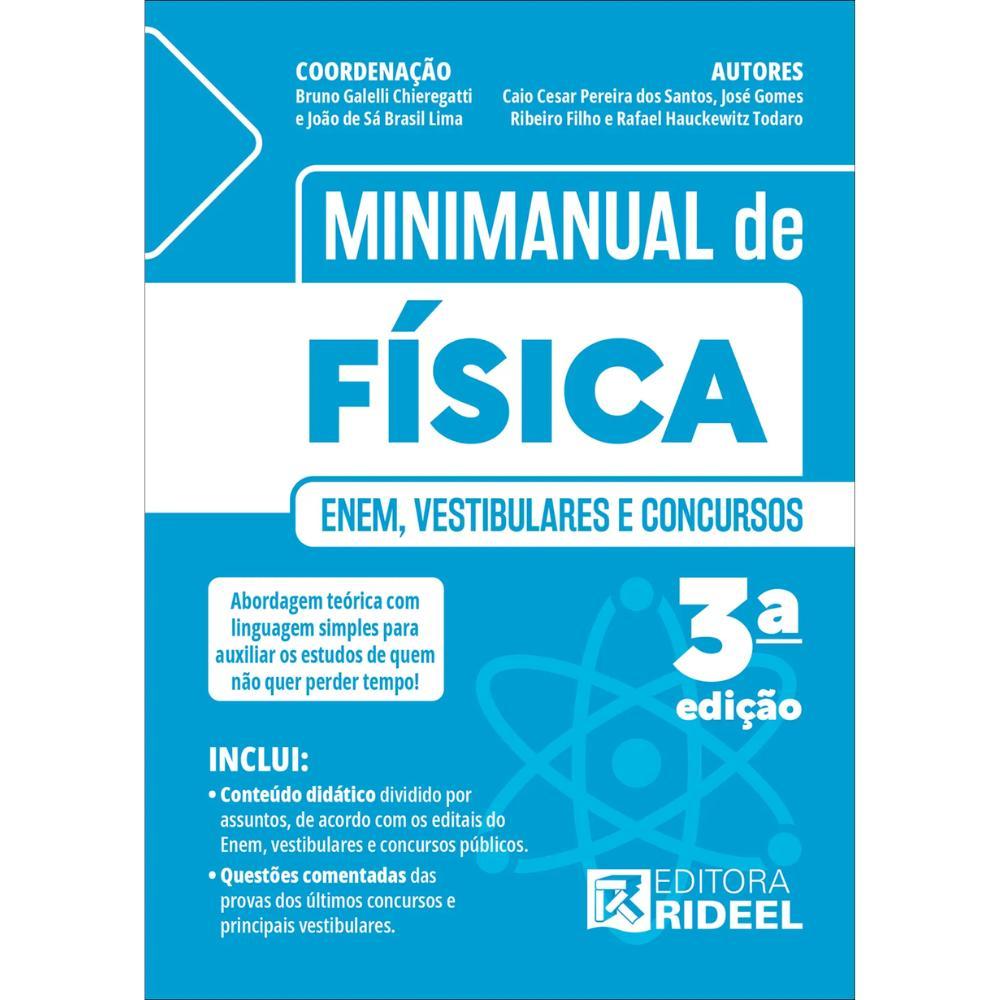 Minimanual de Física - Enem, vestibulares e concursos