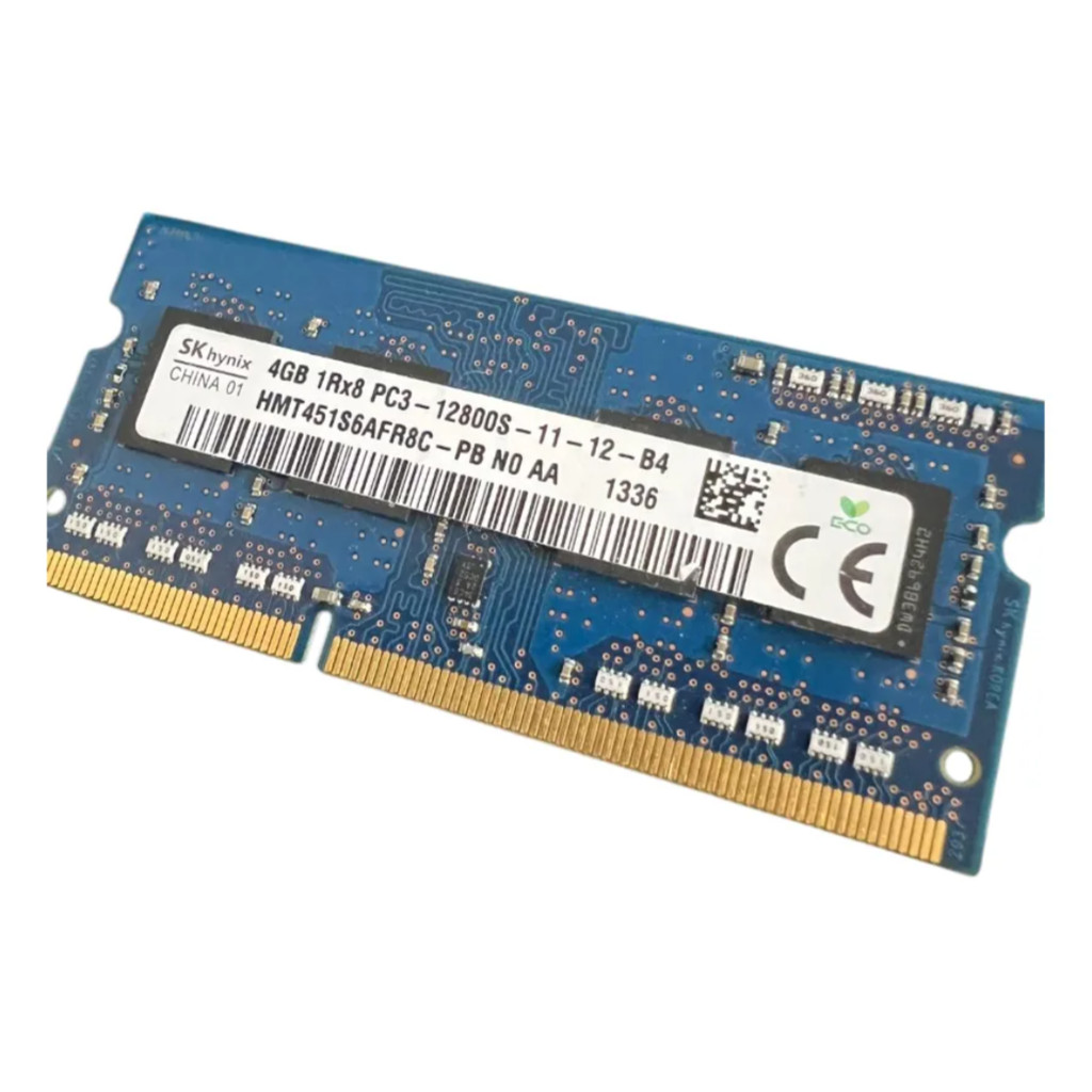 Memória 4gb Pc3-12800s-11-12-b4 Ddr3 Hynix Hmt451s6afr8c-pb para Notebook