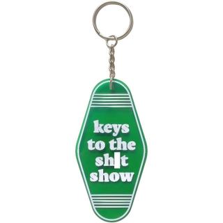 Chaveiro "Keys to The Show" - Chaveiro Vintage de Motel - Presente Engraçado para Colega de Trabalho, Namorada ou Namora