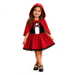 Fantasia Chapeuzinho Vermelho Infantil com Capa