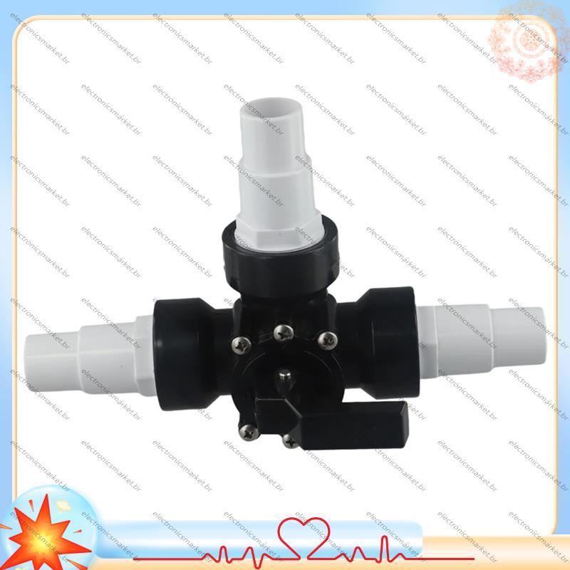 [Em Vendas E] Válvula De Substituição Para Piscina , Desviador De Mangueira De 3 Vias De 1.5 Polegadas , PVC + Conectore