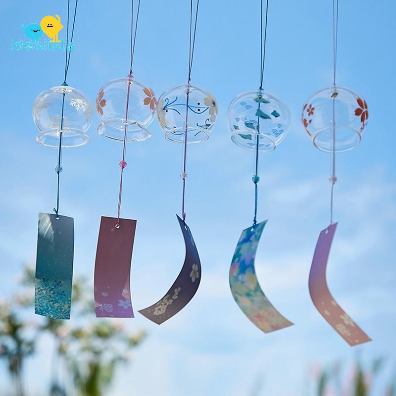 Idealistas Estilo Japonês Vidro Vento Carrilhão Decorações Manchas Cênicas Homestay Varandas Ao Ar Livre Pátio Acampamen