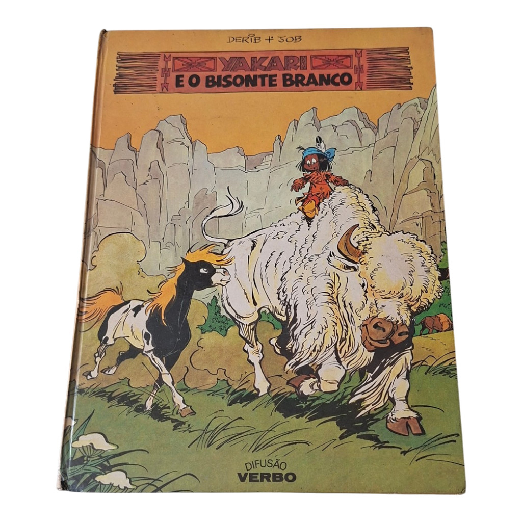 HQ GIBI Yakari e o Bisonte Branco n° 2 Difusão Verbo  1978 Portugal