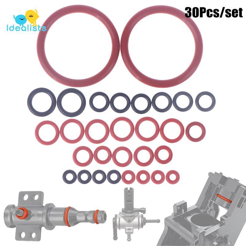 Idealistas 30 Peças Kit De Vedação De Anel Silicone Para Máquina De Café Saeco Grupo De Fabricação De Cerveja Conector D