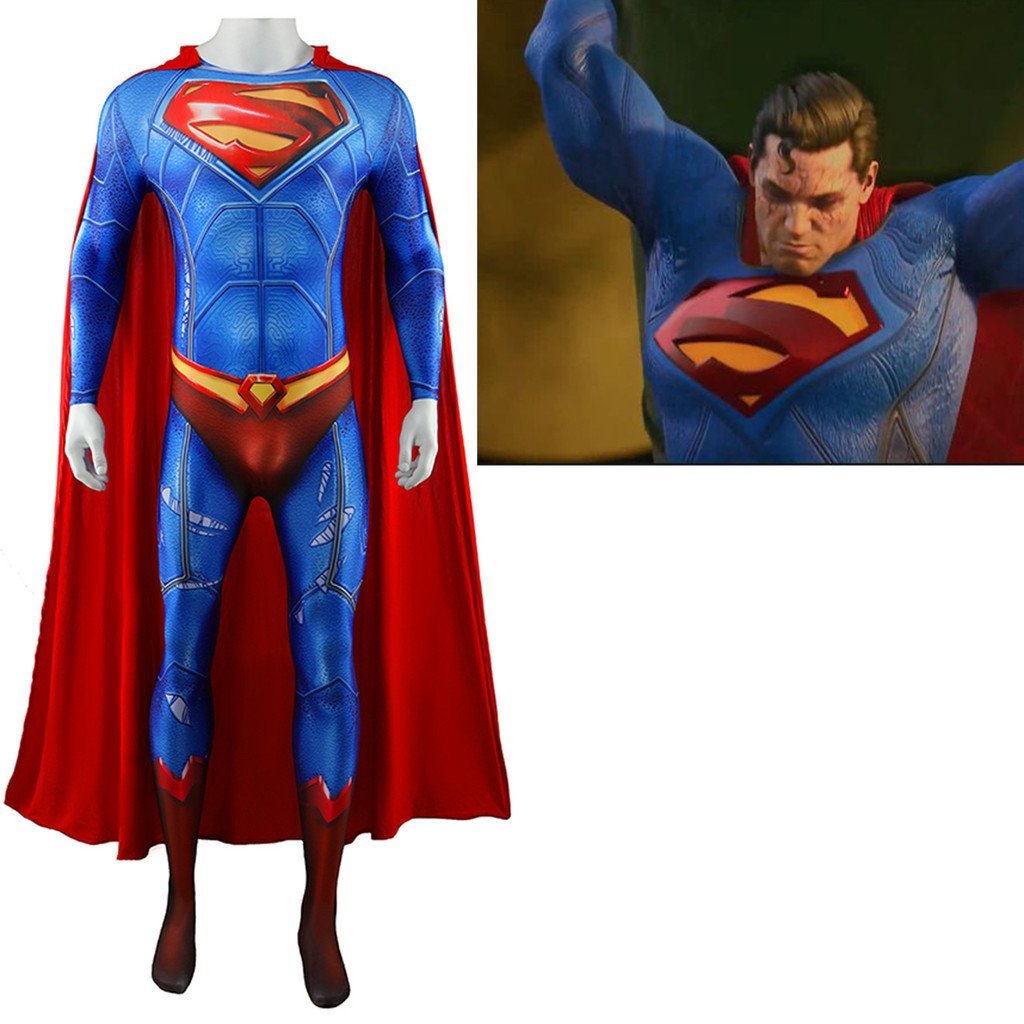 Jogo Esquadrão Suicida: Liga da Justiça Mata Superman - Fantasia de Cosplay de Halloween do Superman