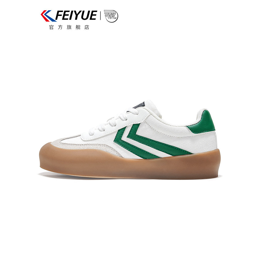 Feiyue/feiyue sapatos casuais femininos 2026 estilo outono Retro All-Match sapatos femininos moda na moda sapatos de tre