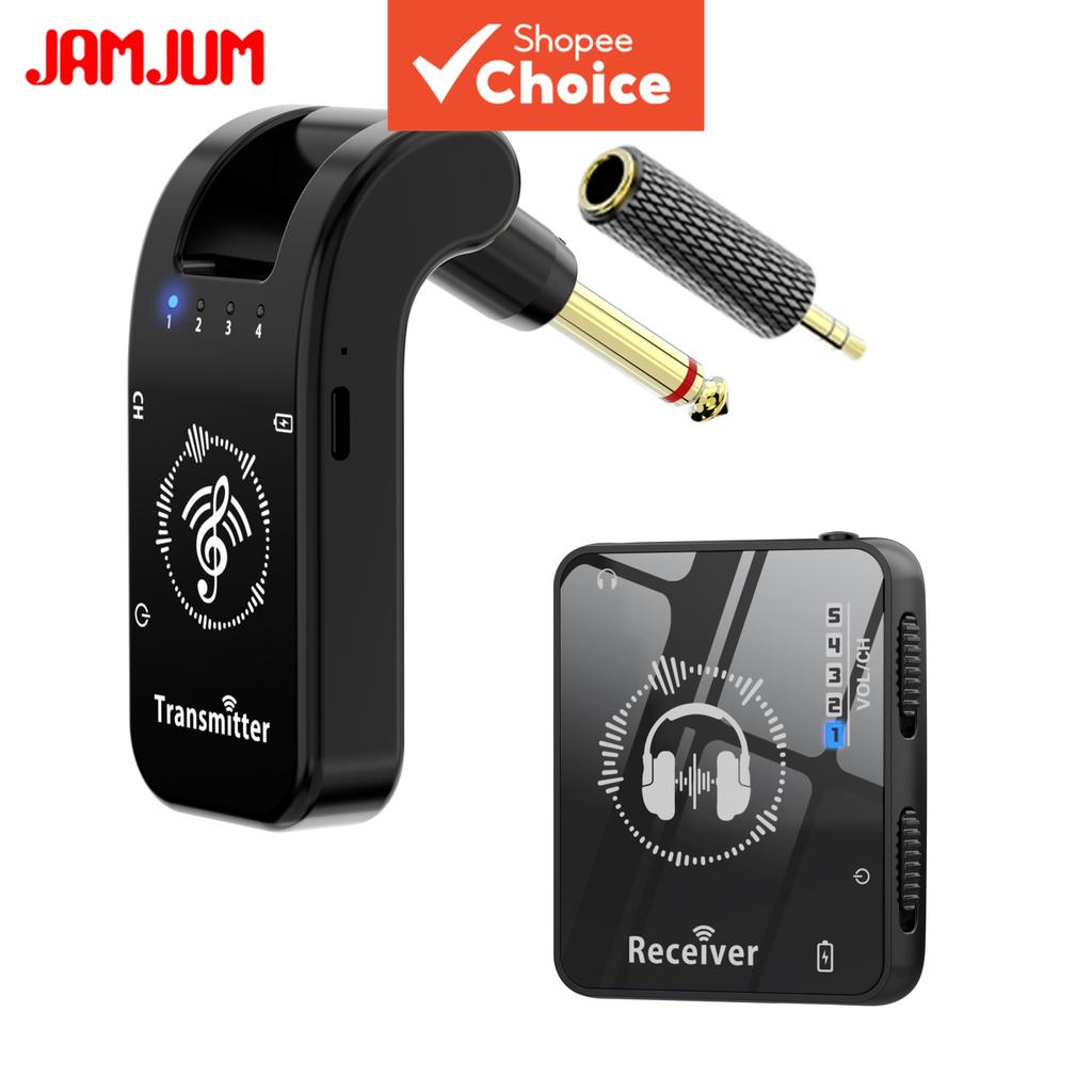 Sistema de Monitoramento Intra-Auricular sem Fio HD 2.4GHz, Transmissor Portátil