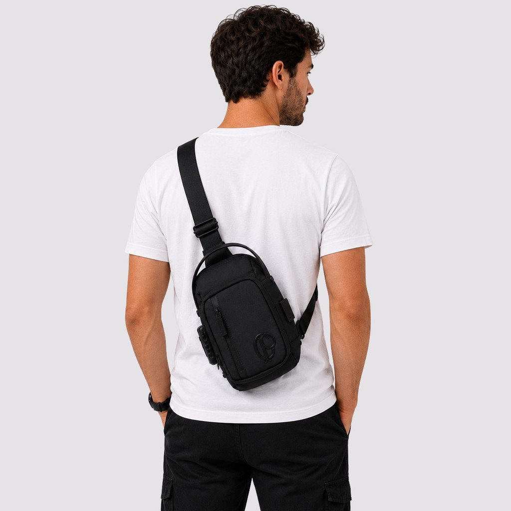 Bolsa Corinthians Shoulder Bag Preta