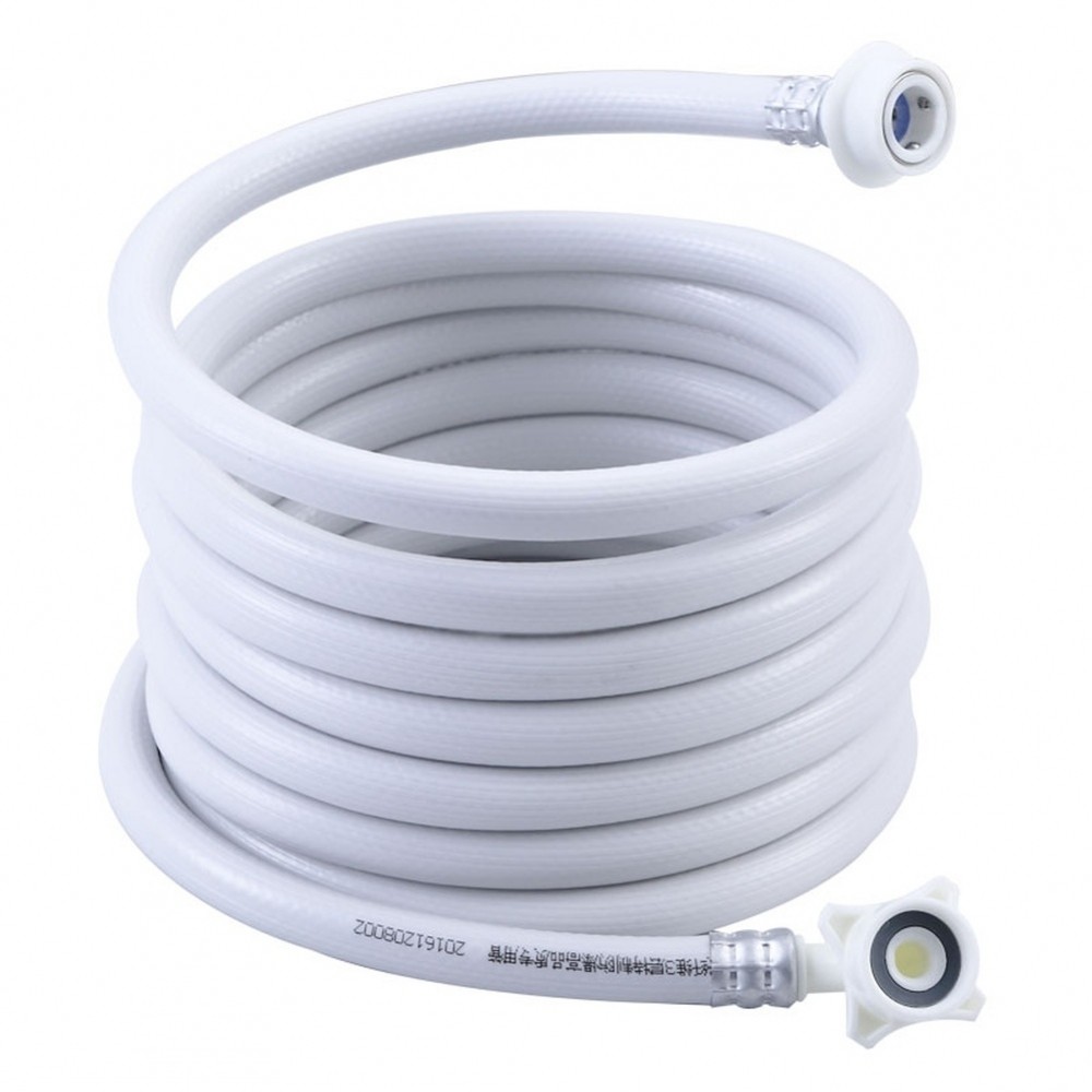 Tubo De Extensão Automático Da Mangueira De Entrada De Água Máquina De Lavar Com PVC De Encaixe De Aço