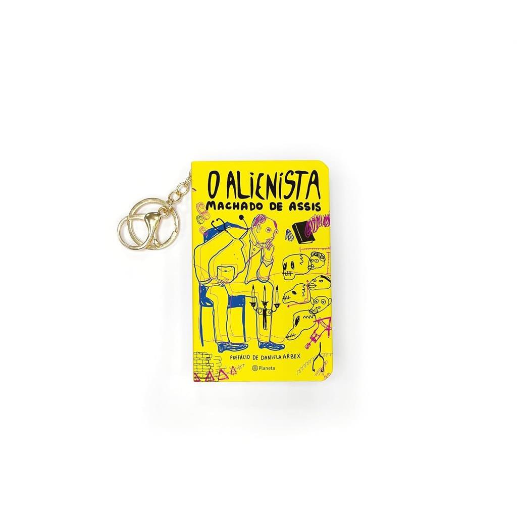 O ALIENISTA - LIVRO CHAVEIRO DE BOLSO autor MACHADO DE ASSIS
