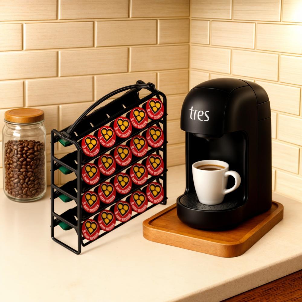 Suporte Porta 40 Cápsulas Café Três Corações