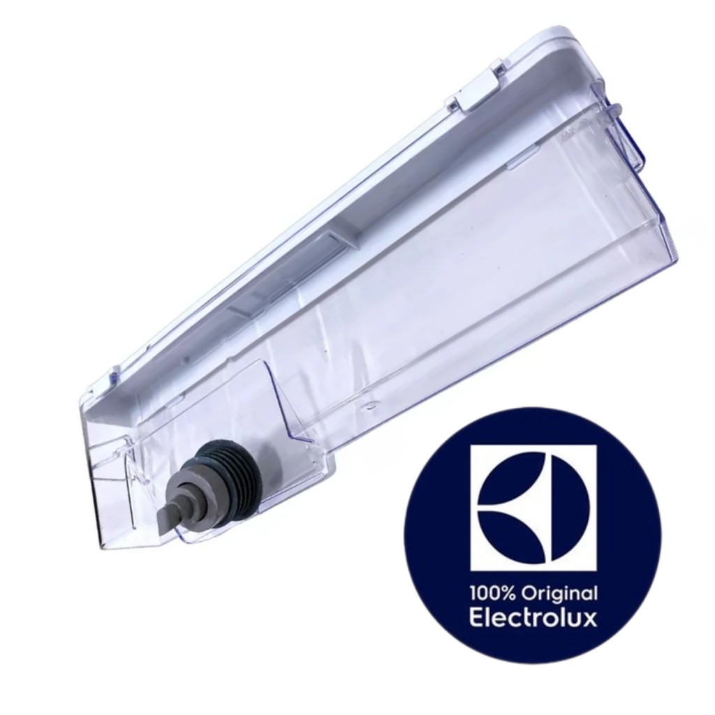 RESERVATORIO DE AGUA COMPLETO PORTA REFRIGERADOR ELECTROLUX ORIGINAL - DFW52 - DW52X - DW54X - (DEMAIS MODELOS NA DESCR