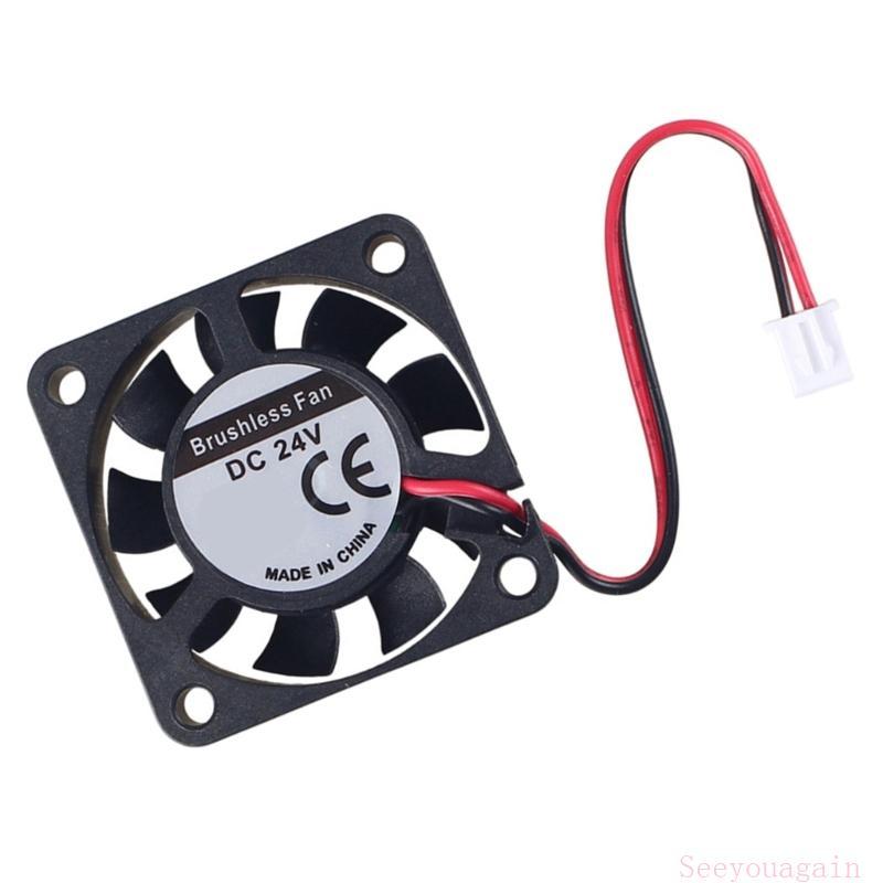 Seeyouagain Poderoso Ventilador 5200 RPM 4010 24V Para Operação Da Placa-Mãe I7