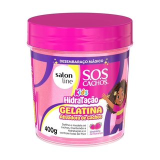 Gelatina Ativadora de Cachos SOS Cachos Kids Hidratação 400g